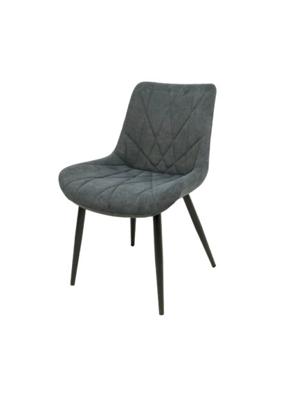 Scaun ML-1, tapitat stofa, gri