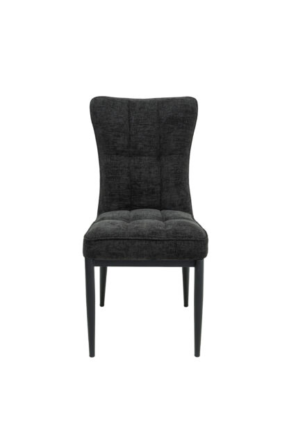Scaun ML-3, tapitat stofa, negru - imagine 2