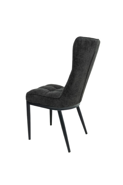 Scaun ML-3, tapitat stofa, negru - imagine 4