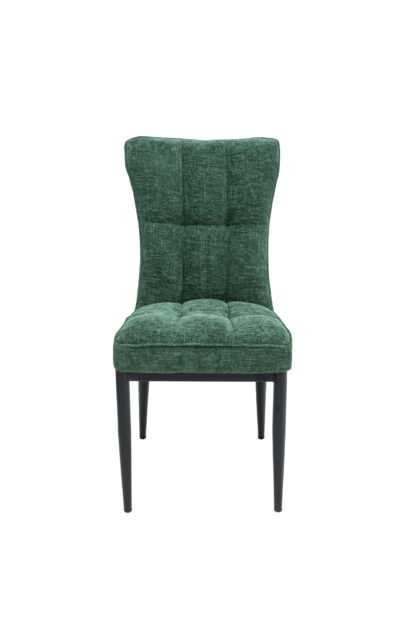Scaun ML-3, tapitat stofa, verde - imagine 2
