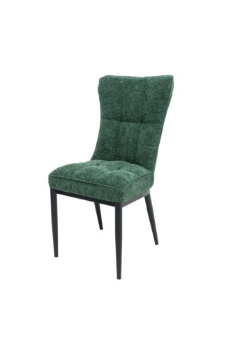 Scaun ML-3, tapitat stofa, verde