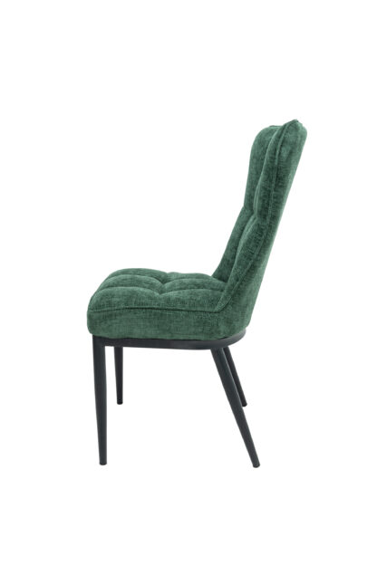 Scaun ML-3, tapitat stofa, verde - imagine 3