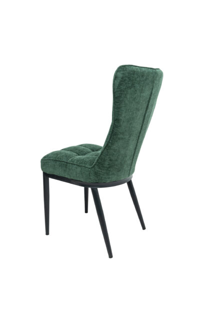 Scaun ML-3, tapitat stofa, verde - imagine 4