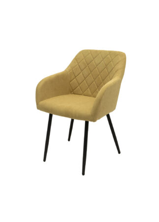 Scaun ML-5, tapitat stofa, verde