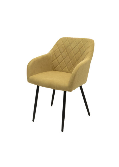Scaun ML-5, tapitat stofa, verde