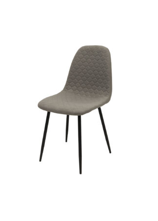 Scaun ML-6, tapitat stofa, gri