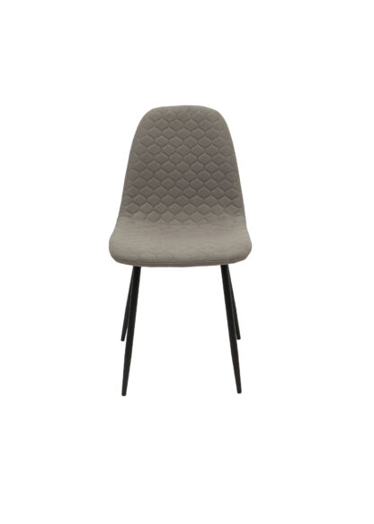 Scaun ML-6, tapitat stofa, gri - imagine 3