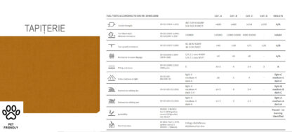 Pat Cozy cu saltea, 140x200 cm, galben, suport saltea din PAL - imagine 2