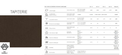 Pat Cozy cu saltea, 160x200 cm, maro, suport saltea din PAL - imagine 2