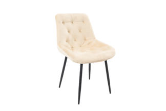 Scaun Bucatarie Tapitat S-212, Stofa, Bej