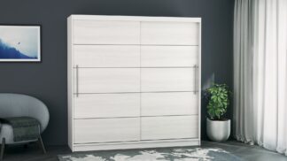 Dressing Sara, 200x200x60 cm, Alb/Pin